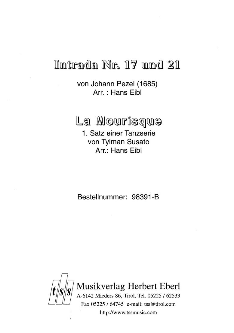 Intrada #17 - cliccare qui Intrada #17 - cliccare qui