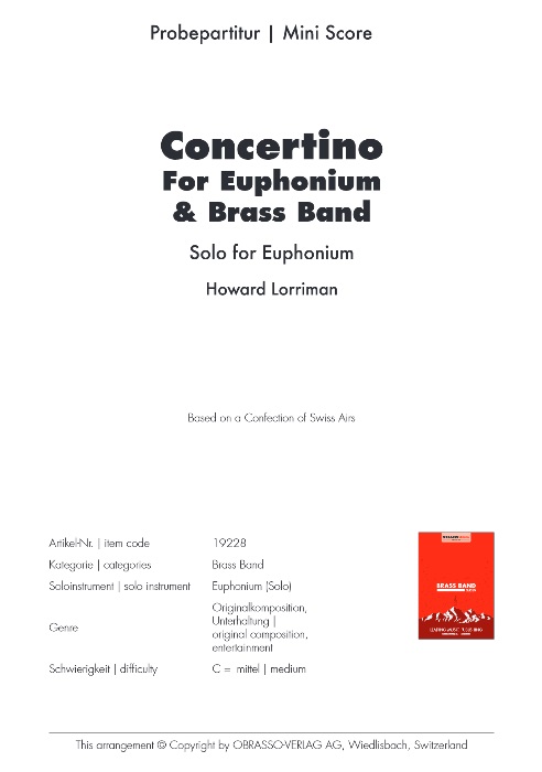 Concertino for Euphonium - clicca qui