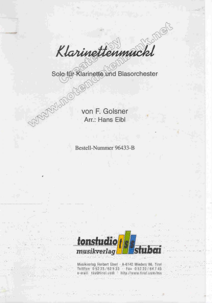 Klarinettenmuckl - cliccare qui