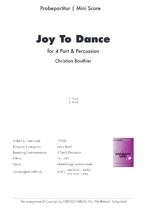 Joy to Dance - clicca qui