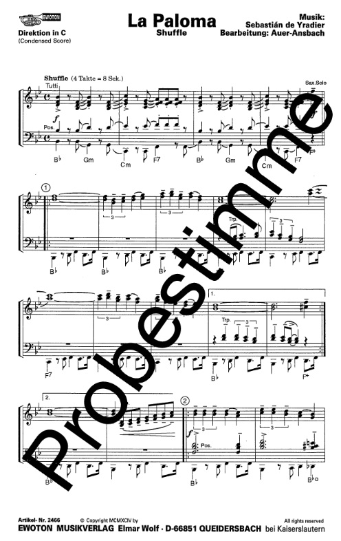 La Paloma - cliccare qui