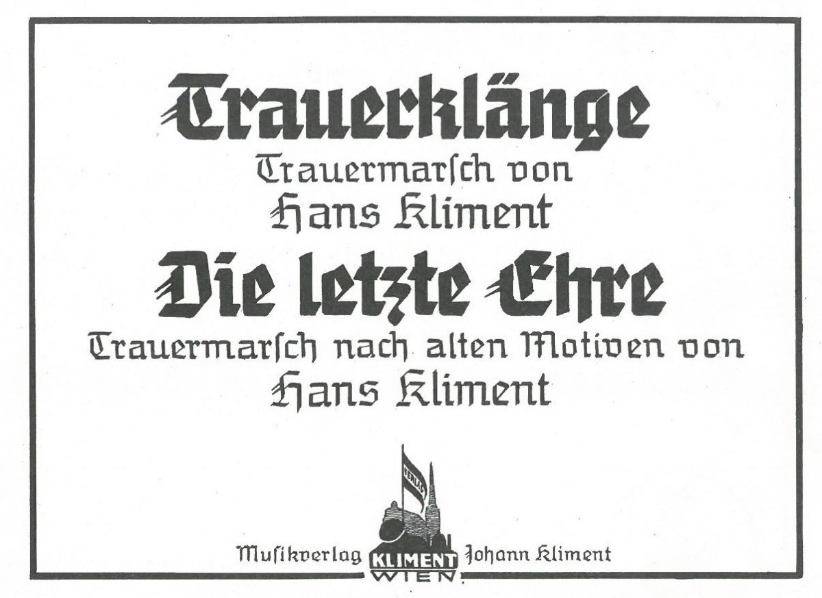 Letzte Ehre, Die - cliccare qui