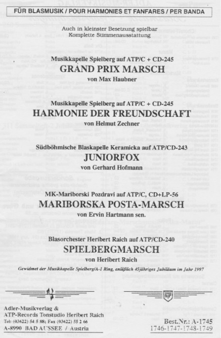 Mariborska Posta-Marsch - cliccare qui Mariborska Posta-Marsch - cliccare qui