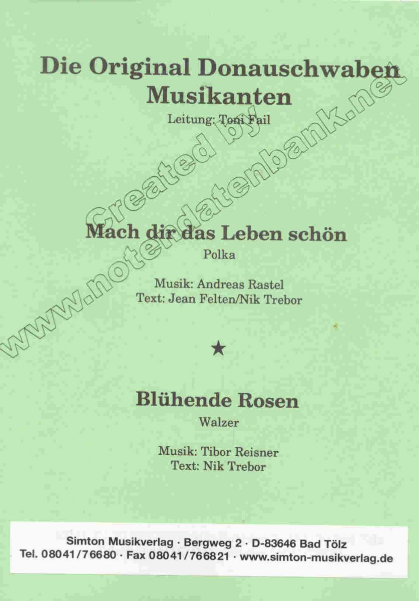 Mach dir das Leben schön - cliccare qui Mach dir das Leben schön - cliccare qui