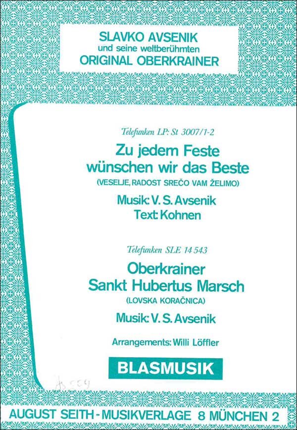 Oberkrainer Sankt Hubertus Marsch - cliccare qui