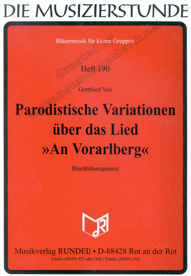 Parodistische Variationen an Vorarlberg - cliccare qui
