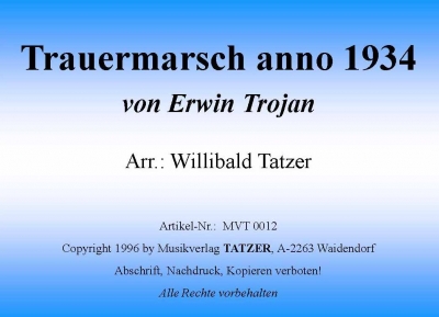 Trauermarsch (Anno 1934) - cliccare qui