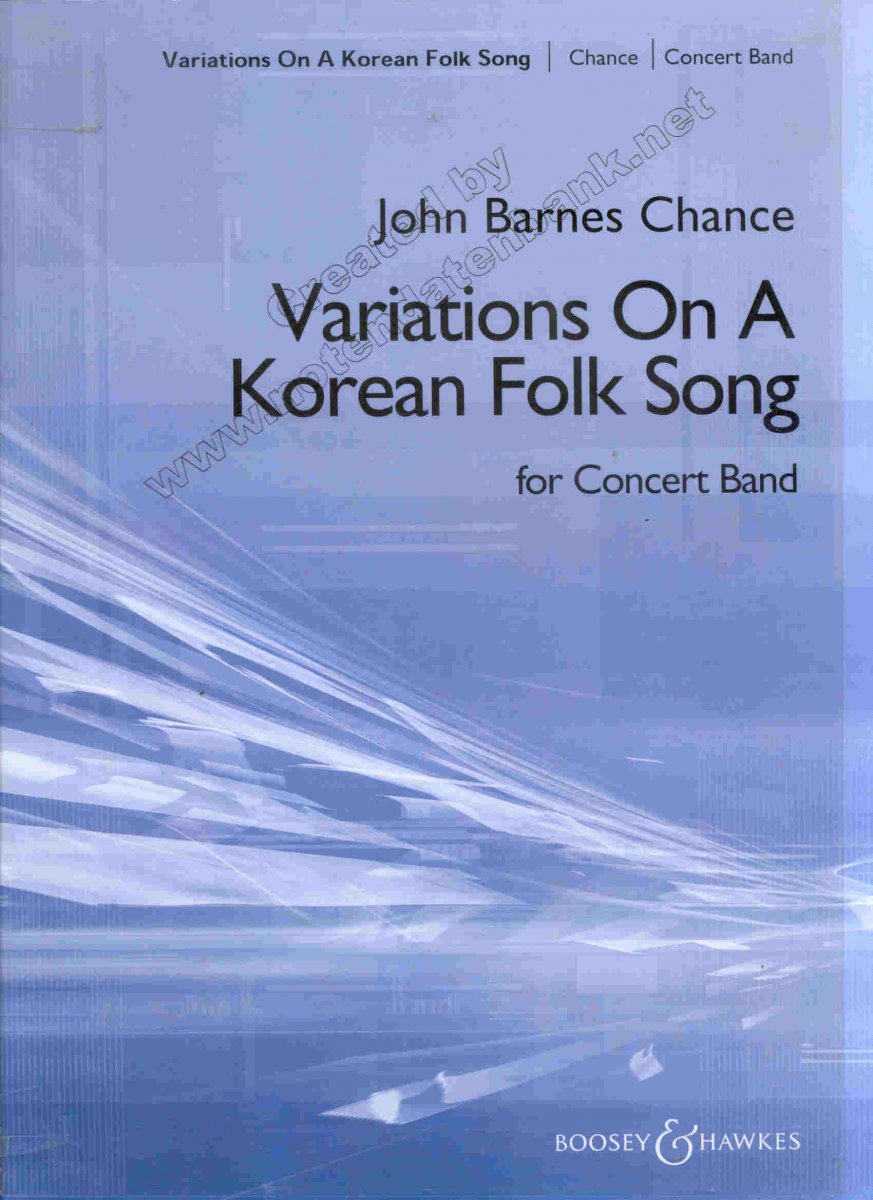 Variations on a Korean Folk Song - cliccare qui