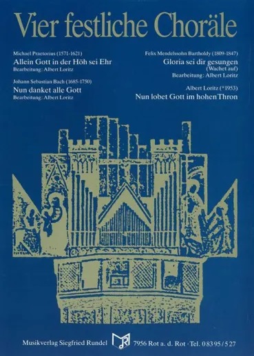4 festliche Choräle - cliccare qui 4 festliche Choräle - cliccare qui