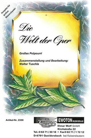 Welt der Oper, Die - cliccare qui