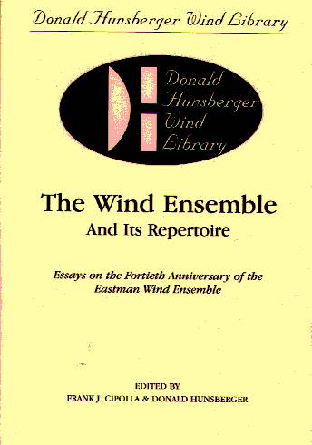Wind Ensemble and its Repertoire, The - cliccare qui