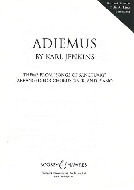 Adiemus (Theme from 'Songs of Sanctuary') - cliccare qui Adiemus (Theme from 'Songs of Sanctuary') - cliccare qui