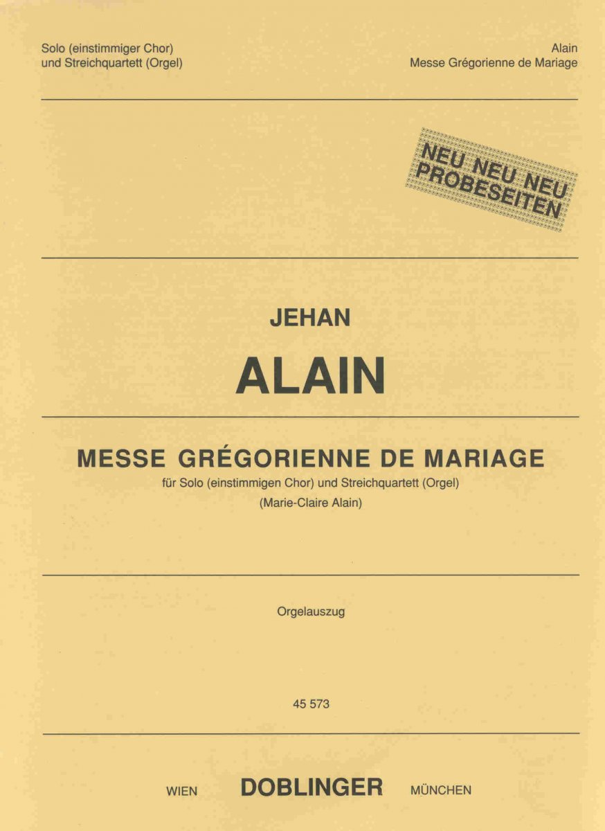 Messe Gr�gorienne de Mariage - cliccare qui