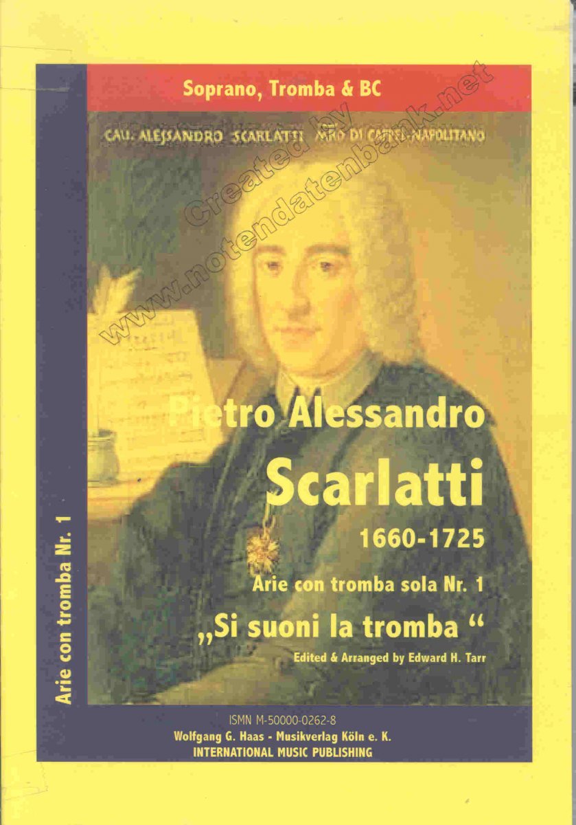 Arie con tromba sola #1 'Si suoni la tromba' - cliccare qui