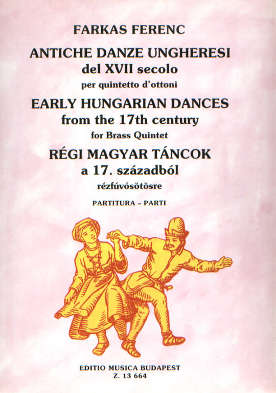 Early Hungarian Dances from the 17th Century - cliccare qui Early Hungarian Dances from the 17th Century - cliccare qui