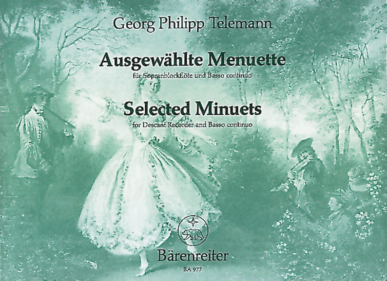 Ausgewählte Menuette, TWV 34 - cliccare qui Ausgewählte Menuette, TWV 34 - cliccare qui