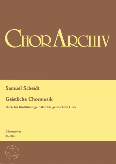 Geistliche Chormusik. Zwölf 3- bis 5st Sätze - cliccare qui Geistliche Chormusik. Zwölf 3- bis 5st Sätze - cliccare qui