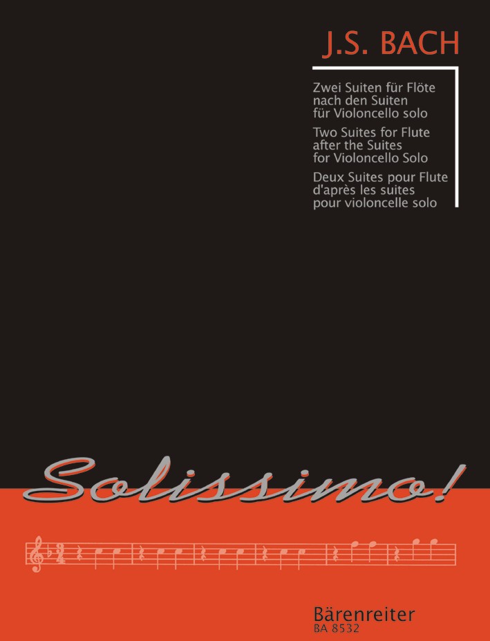 2 Suiten für Flöte nach den Suiten für Violoncello solo - cliccare qui 2 Suiten für Flöte nach den Suiten für Violoncello solo - cliccare qui