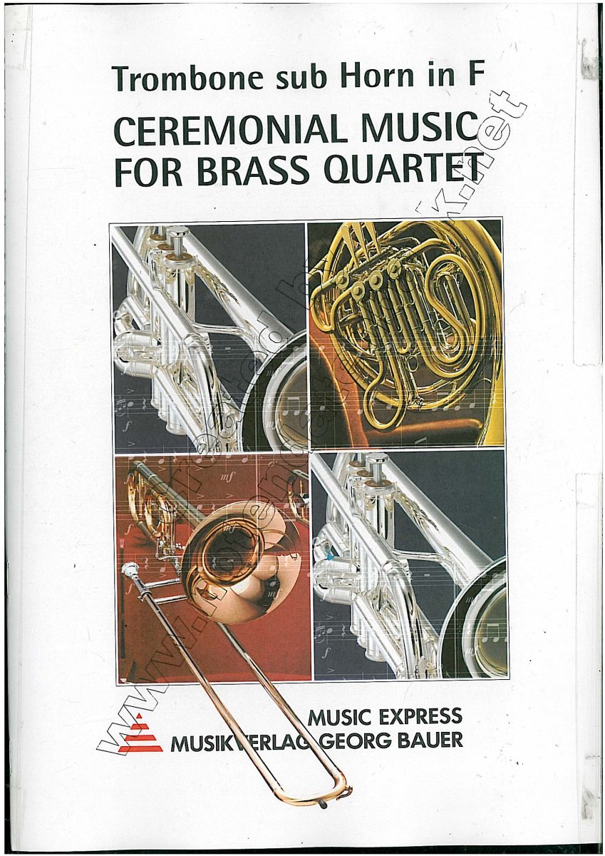 Ceremonial Music for Brass Quartet - clicca qui