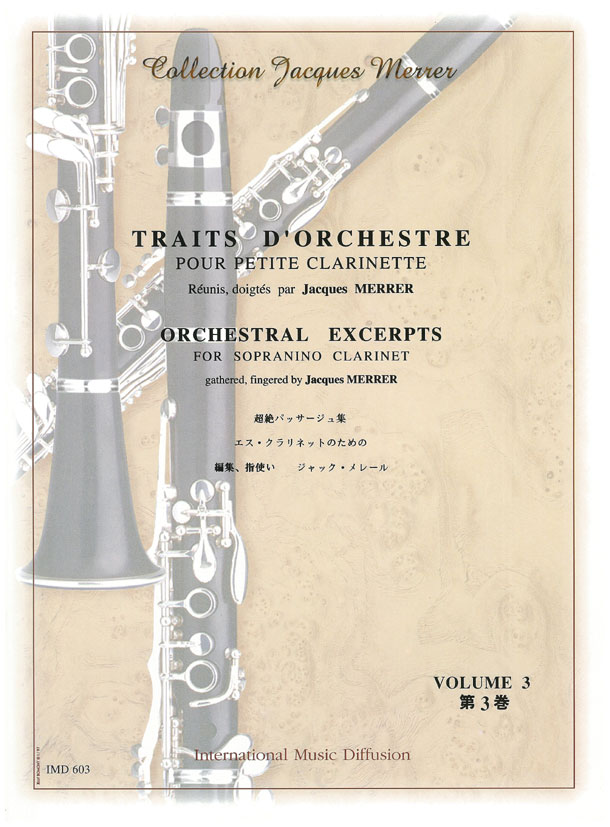 Traits d'orchestre pour petite clarinette #3 - cliccare qui