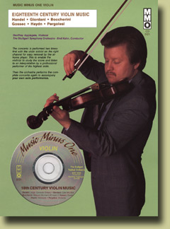 18th Century Violin Pieces for Violin and Orchestra - cliccare qui