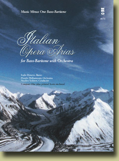 Italian Opera Arias for Bass-Baritone and Orchestra - cliccare qui